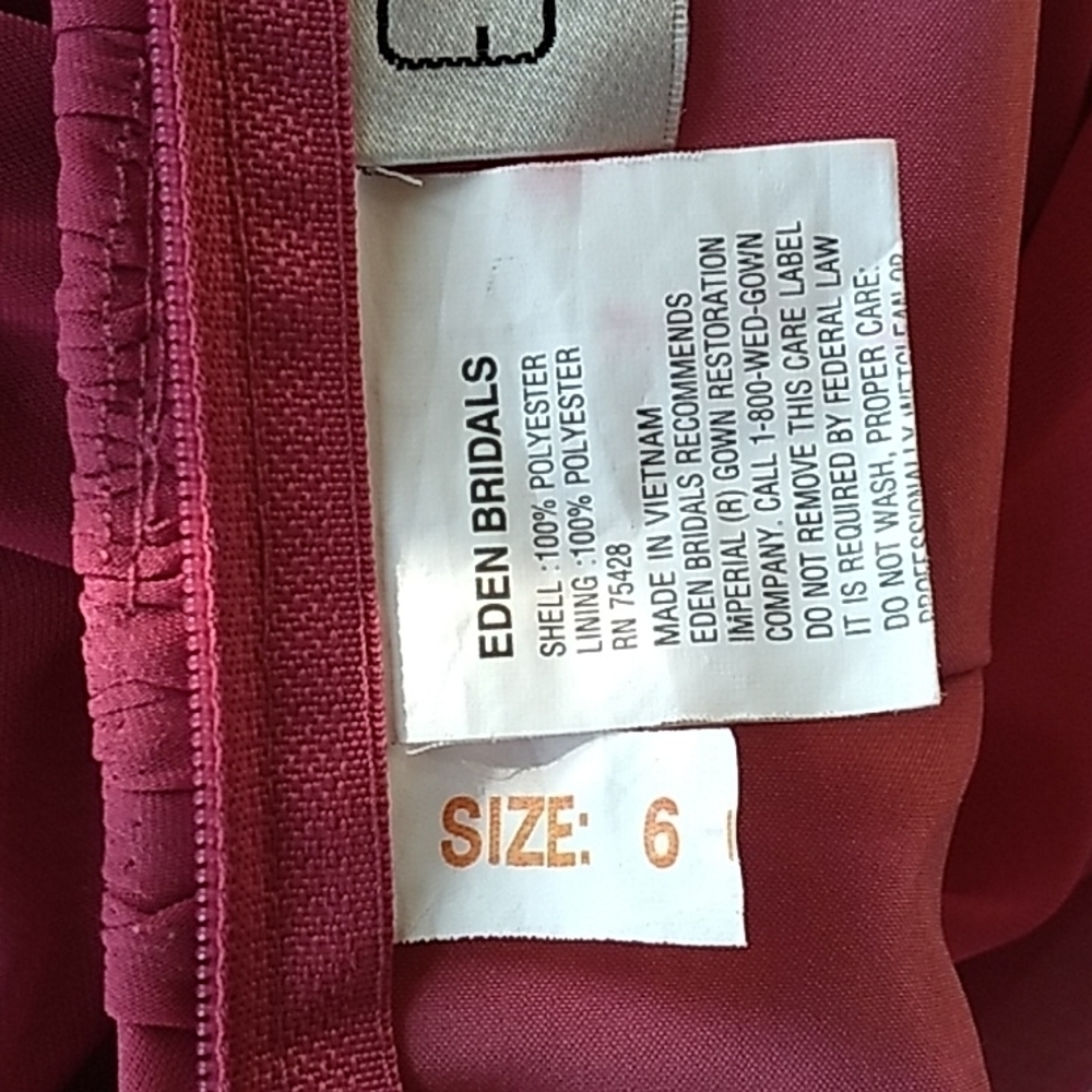 Eden Maids Bridesmaid Collection Bridals Prom Pink 6 Dress View 6
